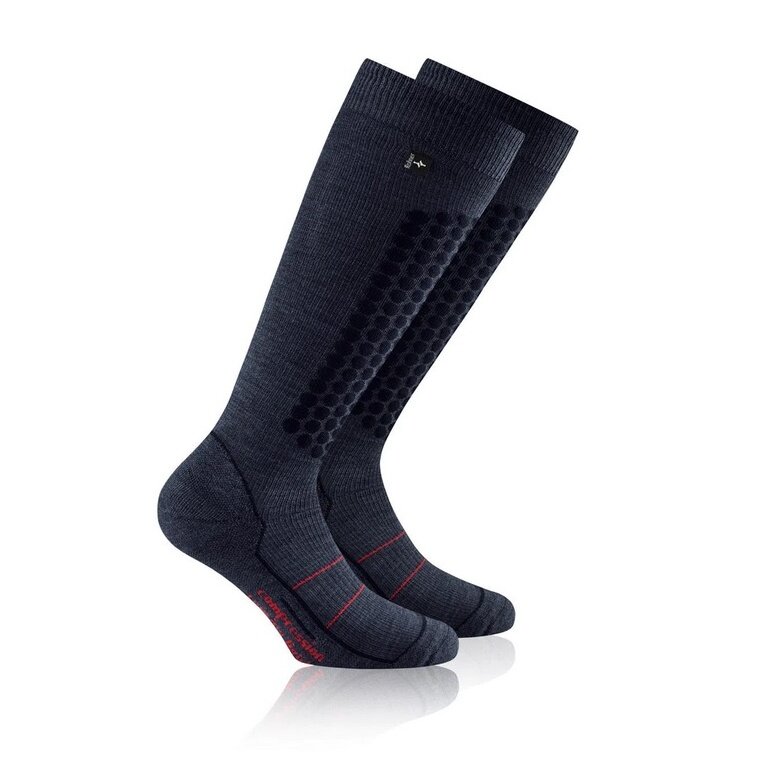 Skarpety kompresyjne Rohner Touring Light (Termo-regulacja wilgotności) granatowe - 1 para