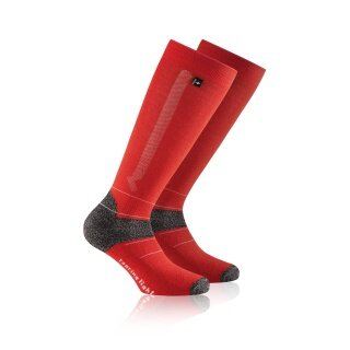Skarpety narciarskie Rohner Winter-Skisocke SAC Nordic Light (lekka wyściółka, ciepłe) czerwone - 1 para