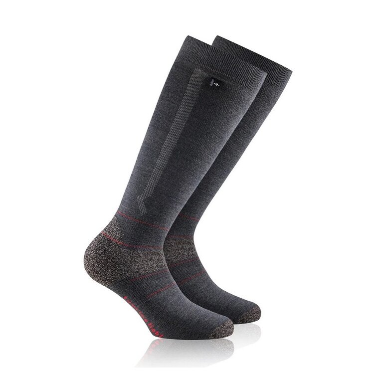 Skarpety narciarskie Rohner Touring Light (wytrzymałe, oddychające) szare - 1 para