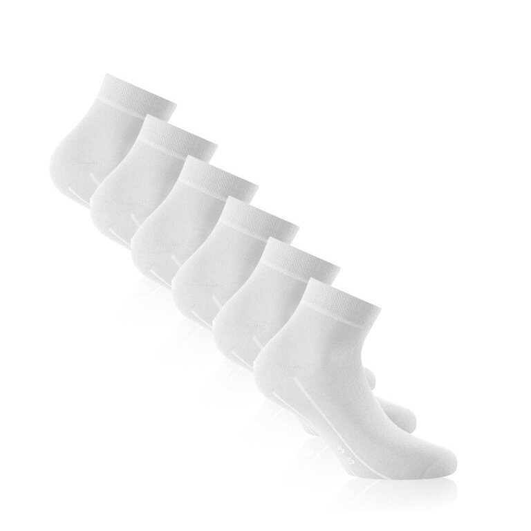 Skarpetki Rohner Tagessocke Sneaker Basic Plus białe - 3 pary
