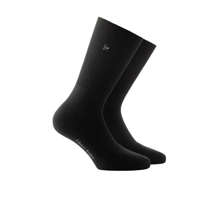 Skarpety wędrowne Rohner Fibre Light SupeR (wełna merino) czarne - 1 para