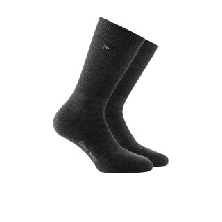 Skarpety wędrowne Rohner Fibre Light SupeR (wełna merino) denim czarne - 1 para
