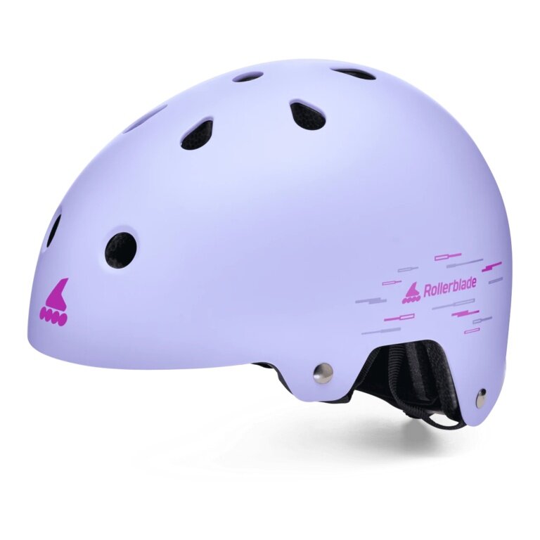 Kask do jazdy na rolkach Inline Skates RB Junior/Dzieci (CE) fioletowy