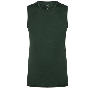 super natural bielizna termiczna podkoszulek Merino Unstoppable Under ciemnozielony męski