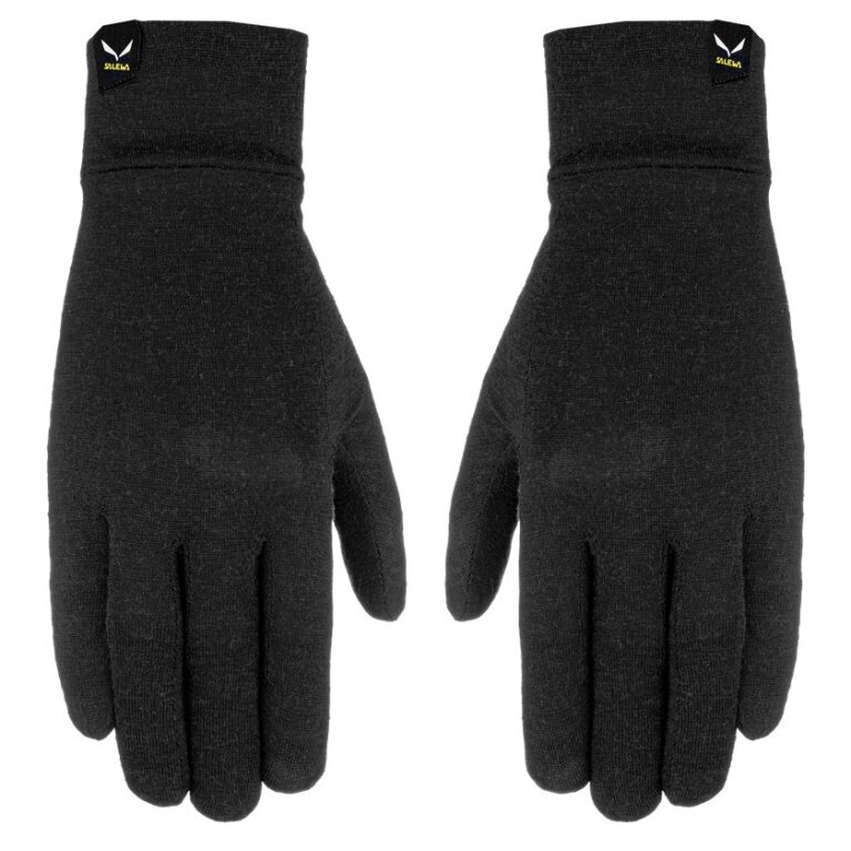 Salewa Liner-Rękawica Ortles Cristallo (ciepła i oddychająca) - czarna