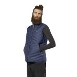 Kamizelka izolacyjna Salewa Brenta RDS (lekka, ciepła, kompresyjna) niebieska dżinsowa dla mężczyzn