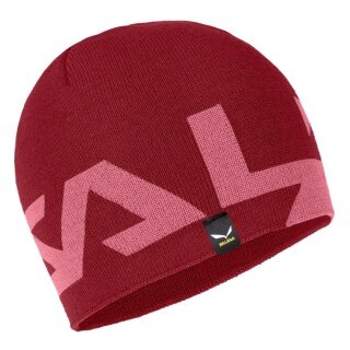 Salewa Czapka (Beanie) Antelao 2 (miękka, odwracalna czapka i oddychająca) czerwona - 1 sztuka