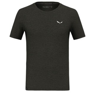 Salewa Sportowa Koszulka T-Shirt Eagle Minilogo Merino (miękka, lekka) oliwkowa męska