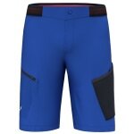Salewa Spodnie Wędrowne Short Pedroc Cargo 3 DST Outdoor (odporne na wodę, lekkie) krótkie elektrycznoniebieskie męskie