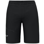 Salewa Spodnie trekkingowe Puez 4 Short (4-kierunkowy stretch) krótkie czarne męskie