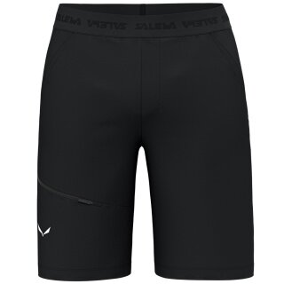 Salewa Spodnie trekkingowe Puez 4 Short (4-kierunkowy stretch) krótkie czarne męskie