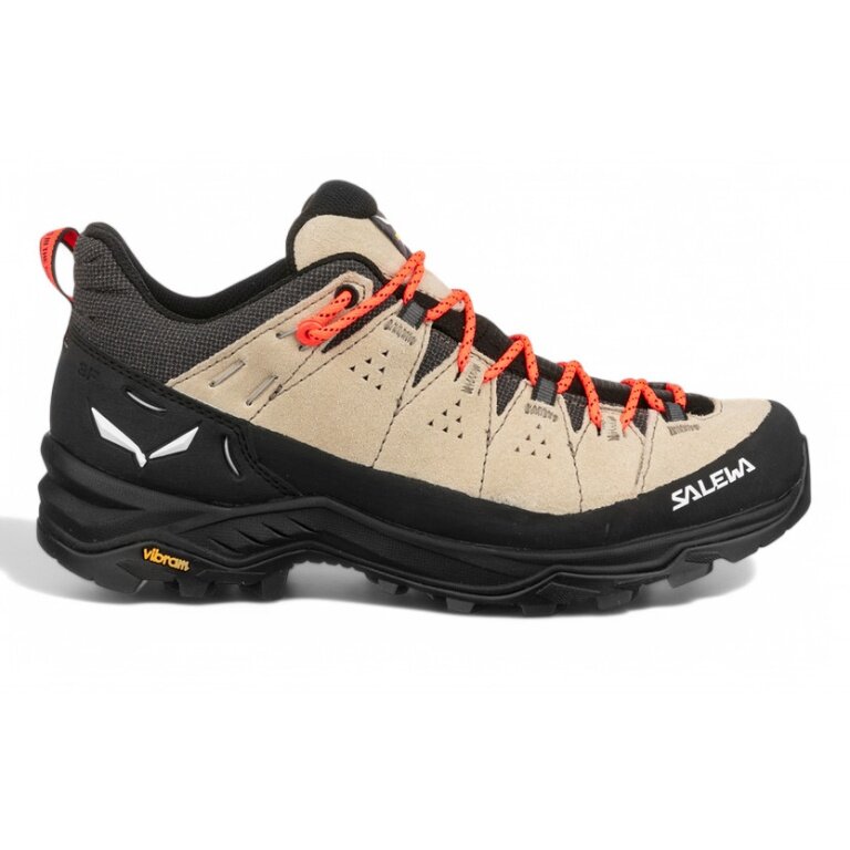 Salewa buty trekkingowe Alp Trainer 2 (Alpejskie, zamsz) beżowo/czarne damskie