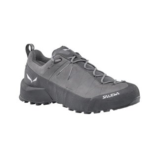 Salewa buty trekkingowe Wildfire Leather 2 GTX (podejście, skóra nubukowa, wodoodporne) szare/czarne męskie