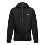 Kurtka softshell Salewa Agner 3 PTX 3L (wiatroszczelna, wodoodporna, kompresyjna) czarna męska