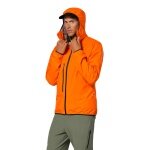 Kurtka softshell Salewa Agner 3 PTX 3L (wiatroszczelna, wodoodporna, kompresyjna) pomarańczowa męska