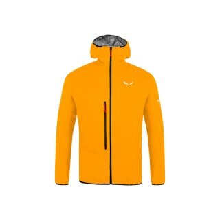 Kurtka softshell Salewa Agner 2 3L Powertex (wiatroszczelna, wodoodporna, kompresyjna) żółta męska