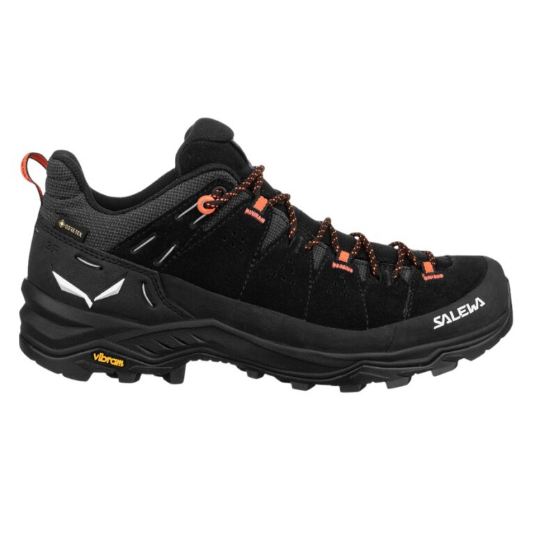 Salewa buty trekkingowe Alp Trainer 2 GTX (Alpejskie, zamszowe, wodoodporne) czarne/onyksowe damskie