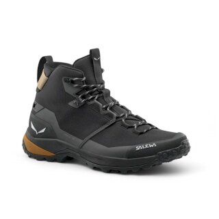 Buty trekkingowe Salewa Puez 2 Mid PTX (wodoodporne) czarne męskie