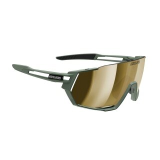 Okulary przeciwsłoneczne Salice Radbrille 029RW (soczewka: hydrofobowa RW Gold) zielono/złote - 1 para okularów