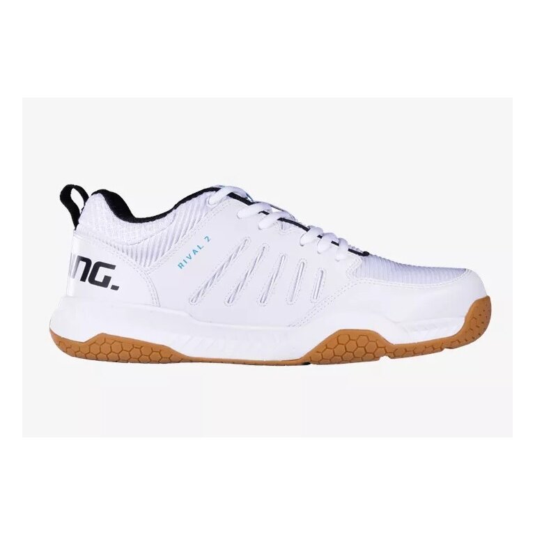 Salming Halowe buty do tenisa Rival 2 Sr Lekkość białe męskie