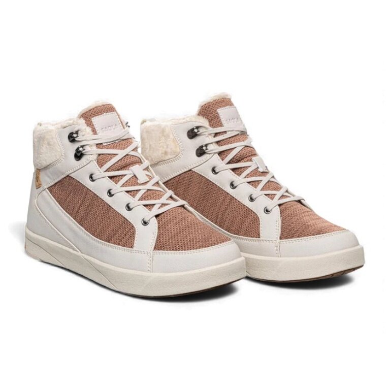 Saola buty zimowe Picchu wodoodporne (fleece, wodoodporne) kremowy/beżowy/brązowy damskie