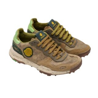 Satorisan Sneaker Chacrona Premium brązowo/beżowo/zielony męski