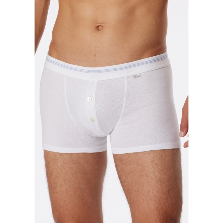 Schiesser bielizna bokserki Revival Karl-Heinz białe męskie - 1 sztuka
