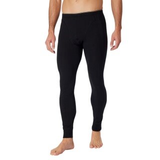 Schiesser bielizna spodenki termiczne Bawełna organiczna Elastyczne 95/5 - czarne Mężczyźni