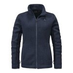 Schöffel Fleecejacka Oberau Zipln (wysoki transport wilgoci, bardzo ciepła) ciemnoniebieska damska