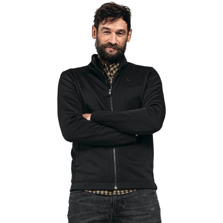 Schöffel Fleecejacka Pelham (wysoka oddychalność) czarna męska