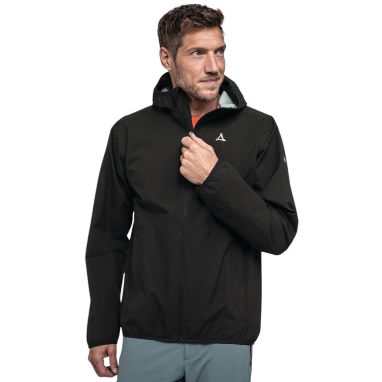 Kurtka trekkingowa Schöffel Hiking Style Migandi MNS (2.5-warstwy, wodoodporna, oddychająca) czarna męska