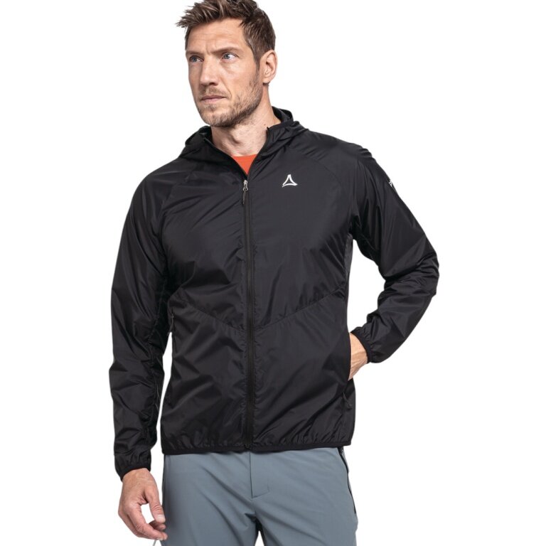 Kurtka trekkingowa Schöffel Hiking Style Wutach MNS (wiatroszczelna, oddychająca) czarna męska