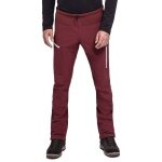 Schöffel Softshell-Spodnie Wędrówkowe Rinnen Pant (wysoka oddychalność, elastyczny pas) bordowy Mężczyźni