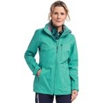 Schöffel Trekking-Wanderjacke ZipIn Stanzach (wodoodporna, wytrzymała) zielona damska