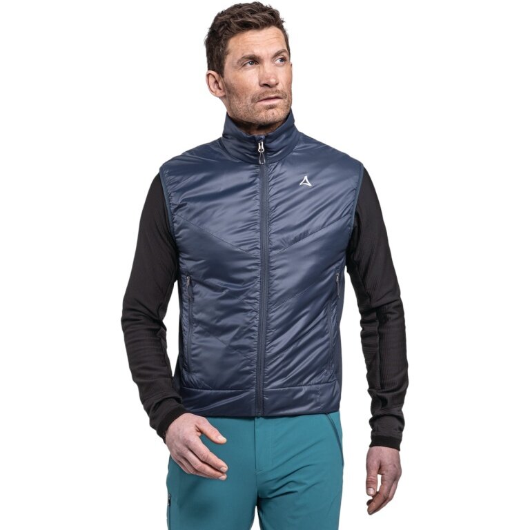 Schöffel Kamizelka Wędrowna Hiking Hybrid Vt Style Cascata (wiatrproof, wodoodporna) granatowa Męska