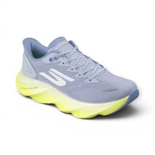 Buty biegowe Skechers Aero Burst szare/żółte damskie