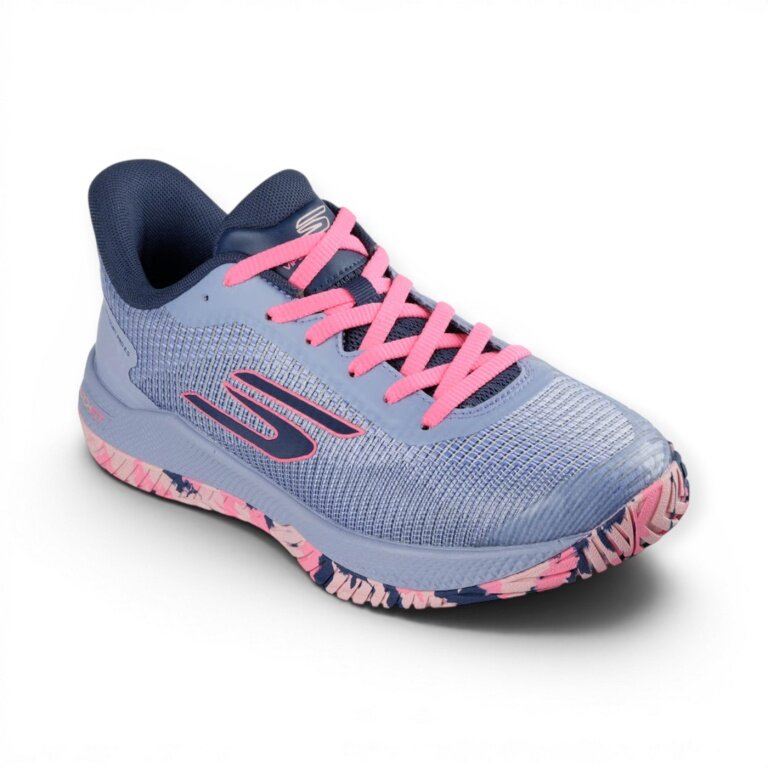 Skechers buty tenisowe Viper Court Pro 2.0 Allcourt fioletowo/szaro/różowe damskie