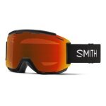Okulary rowerowe Smith Squad MTB (soczewka ChromaPop) czarne/czerwone - 1 para okularów