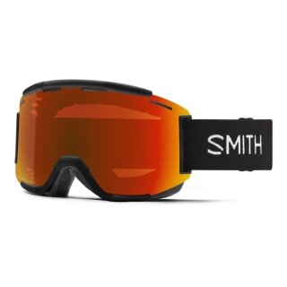 Okulary rowerowe Smith Squad MTB (soczewka ChromaPop) czarne/czerwone - 1 para okularów