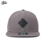 Smith&Miller Czapka Basecap Paramount Flat Cap szara - 1 sztuka