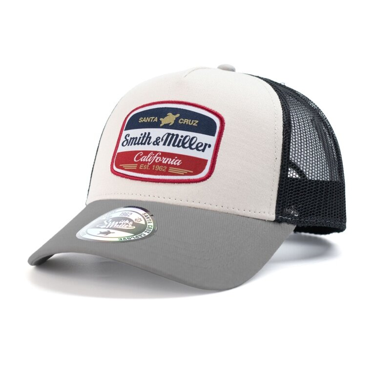 Czapka Smith&Miller Vicent Trucker szara/kamienna - 1 sztuka