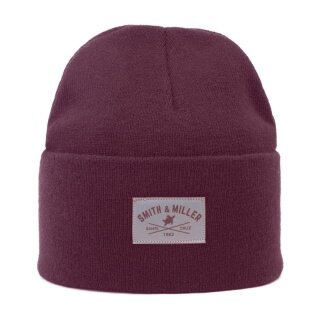 Czapka Smith&Miller (Beanie) Naxos - bordowa - 1 sztuka