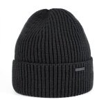 Czapka beanie Smith&Miller Logan - czarna - 1 sztuka
