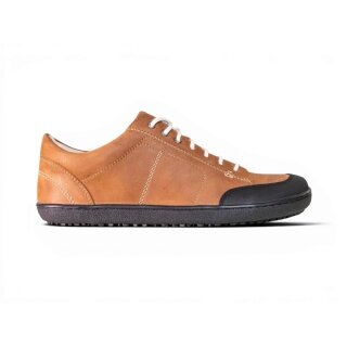 Sole Runner Buty Barfusowe Sneakers Ares Cognac (Skóra nubukowa) brązowe