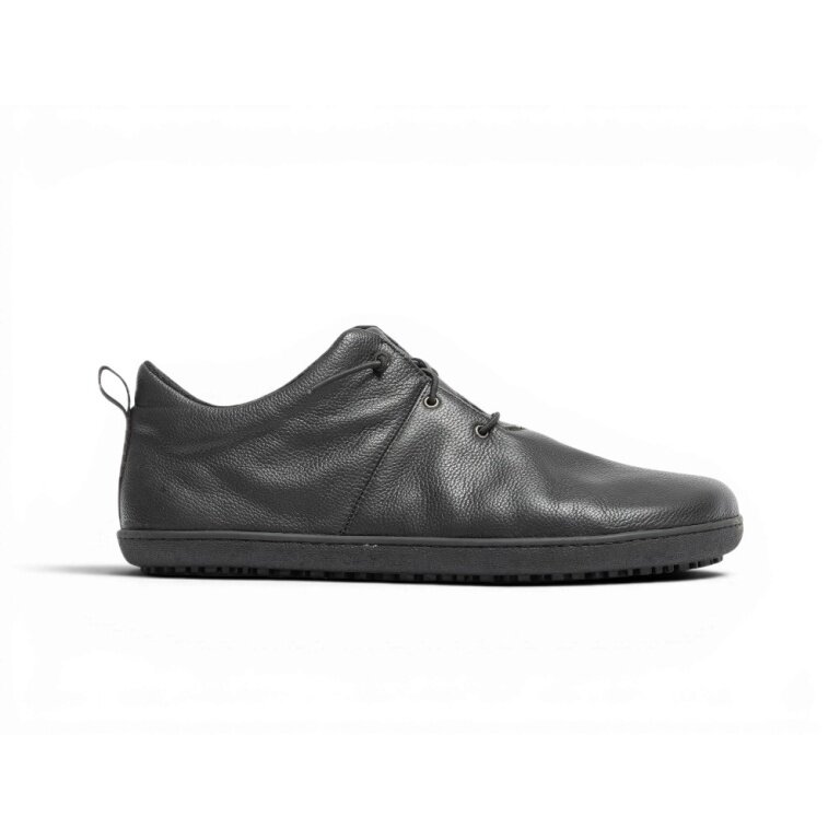 Sole Runner Buty Barfußowe Sneakers T1 Deimos Skórzane (szeroka przestrzeń na palce) czarne