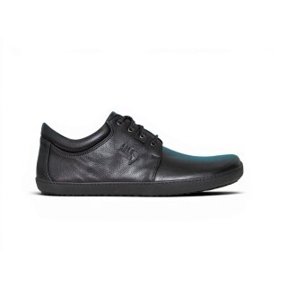 Sole Runner buty barfurowe sneakers Metis 2 skórzane (szeroka przestrzeń na palce) czarne