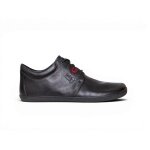 Sole Runner buty barfurowe sneakersy Narvi skórzane (szeroka przestrzeń na palce) czarne