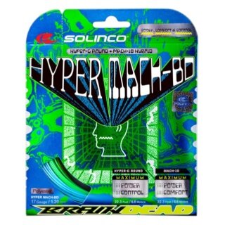 Solinco struna tenisowa Hyper-Mach BD 1.20 Hybrid (trwałość + moc) zestaw 12.2m