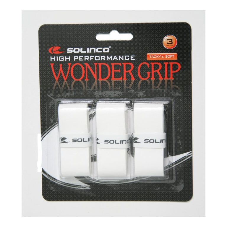 Solinco Overgrip Wonder 0.6mm (Tacki i Miękki) biały 3 szt.