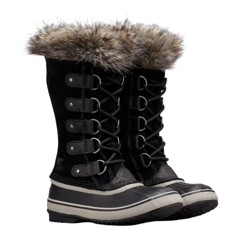 Sorel zimowe buty Joan of Arctic WP (wodoodporne) czarne damskie